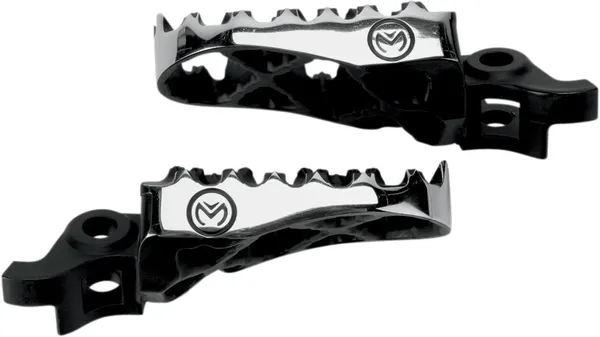 MOOSE RACING Hybrid Footpegs Black 