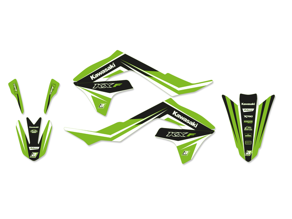 Dream 4 Graphics Kit Black, Green, White, 1, nordicamoto.ro