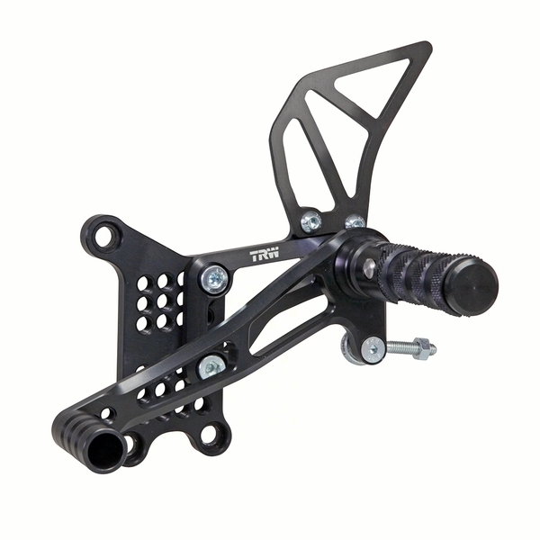Rearset/footrest Black, Anodized, 1, nordicamoto.ro