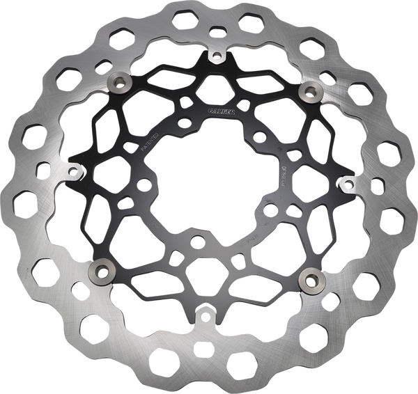 Cubiq Brake Rotor Black, Silver, 1, nordicamoto.ro
