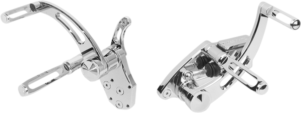 Forward Controls With Master Cylinder Silver Standard, 2, nordicamoto.ro