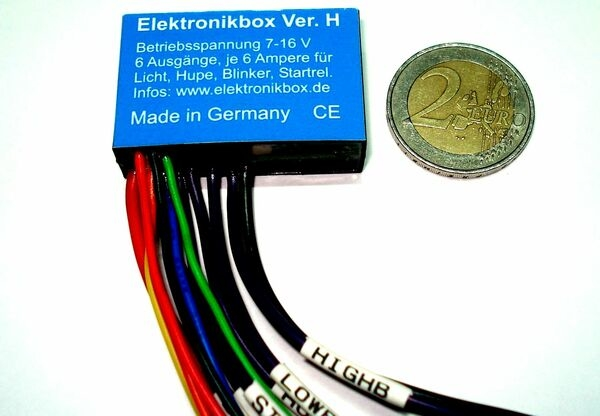 Electronic Box Module, Version H Black, 1, nordicamoto.ro