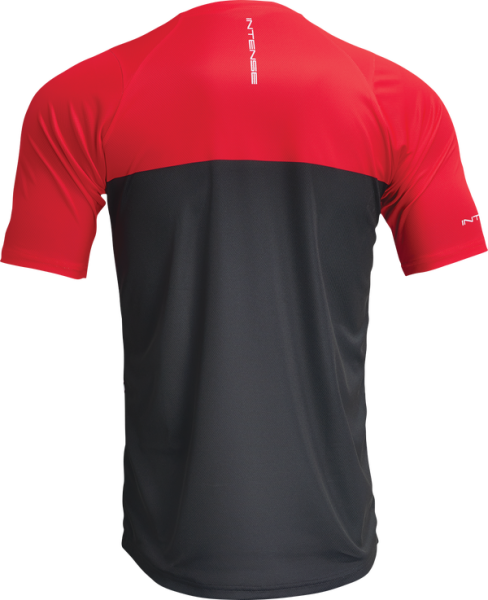 Tricou MTB Thor Intense Assist Censis Black/Red-2