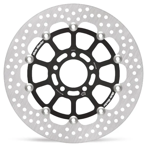 Halo Series Floating Rotor Black, Stainless Steel-1