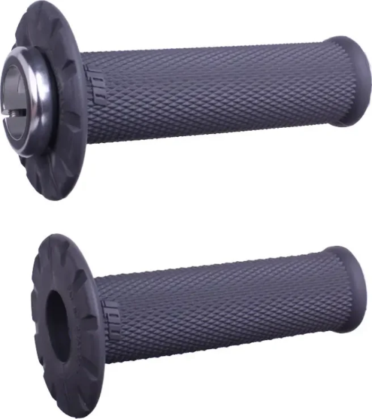 Universal Grip Lock-on No-waffle Graphite, Silver, 1, nordicamoto.ro