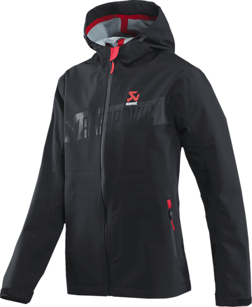 Women's Corpo Rain Jacket Red, Black -1