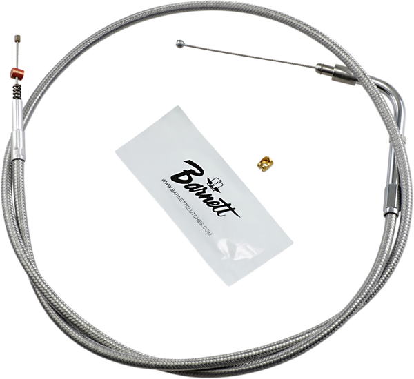 Stainless Steel Throttle/idle Cable Silver +152 mm (6''), 1, nordicamoto.ro