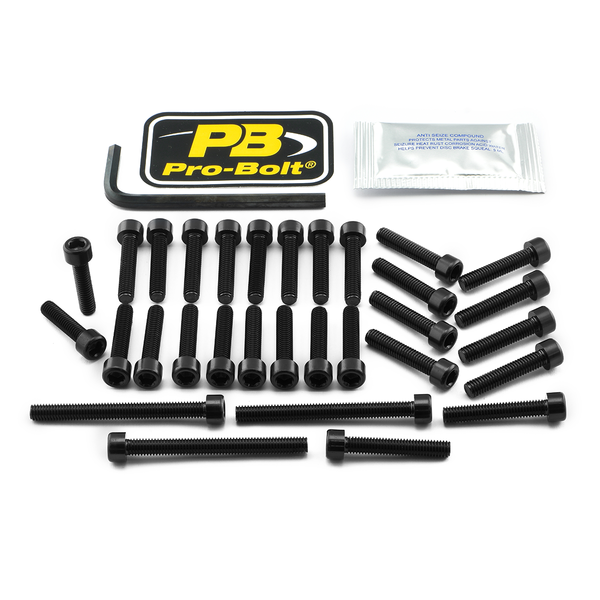 Bolt Kit Black, 1, nordicamoto.ro