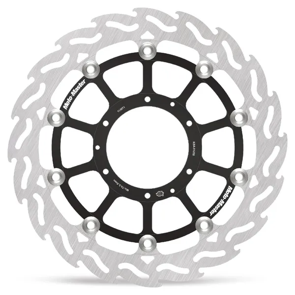 Flame Series Rotor Race Black, Steel-0