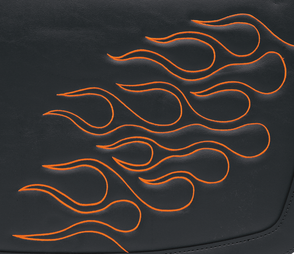 Highwayman Tattoo Saddlebags Black, Orange L +, 1, nordicamoto.ro