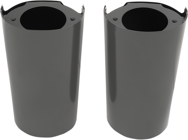 Fork Slider Covers Black Standard, 2, nordicamoto.ro