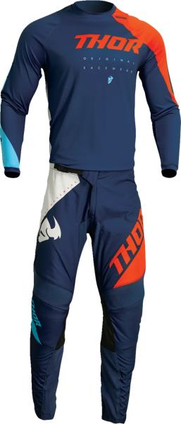 Tricou Thor Sector Edge Navy/Orange-0