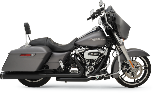 2-into-2 Dominator Exhaust System Black, 3, nordicamoto.ro