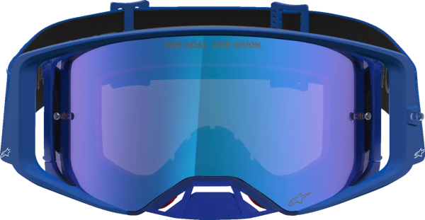 Ochelari Alpinestars Supertech Vesta Blithe Albastru/Alb/Lentila Colorata, 4, nordicamoto.ro