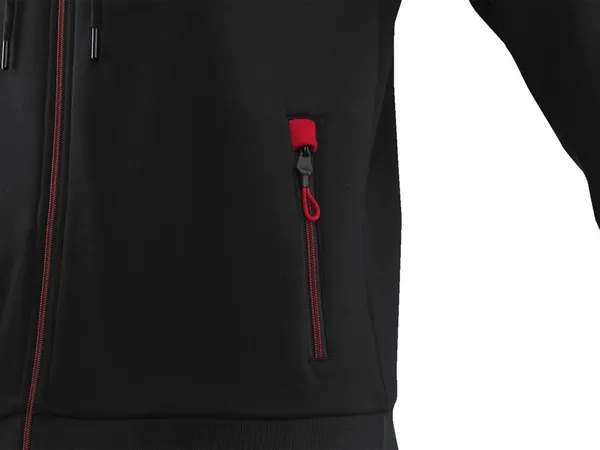 Women's Corpo Full-zip Hoody Black -2