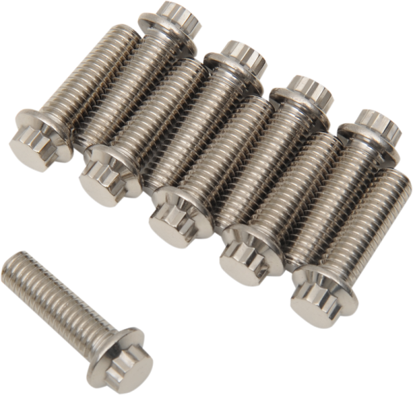 Bolt 12pt 3/8-16x1 1/4 Silver, 1, nordicamoto.ro