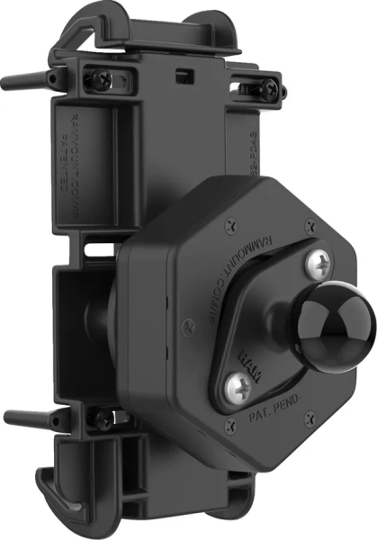 Quick Grip Phone Holder With Ball Black -1