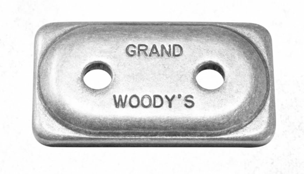 Woodys Double Support Plate 12pcs Grand Digger Alumiini-0