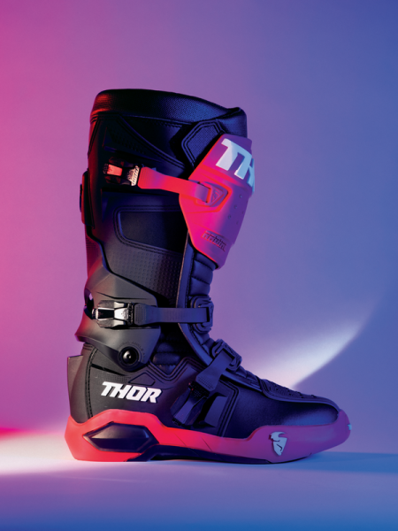 Cizme Thor Radial MX Red/Black-2