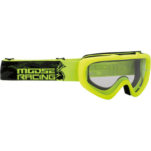 Ochelari copii Moose Racing QUALIFIER Black/Fluorescent Yellow