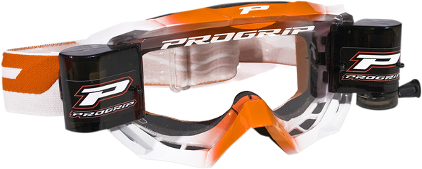 3200 Venom Roll Off Mounted Mx Goggles Orange, 1, nordicamoto.ro