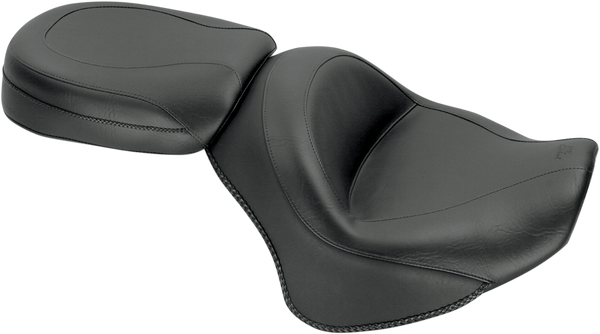 Vintage Wide Touring Seat Black, 1, nordicamoto.ro