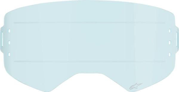 Lentilă Ochelari Alpinestars Supertech Wide Vision Roll-Off Blue