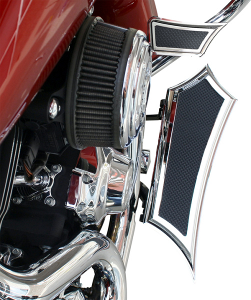 Instigator Rear Brake Pedal Cover Black, Silver, 1, nordicamoto.ro