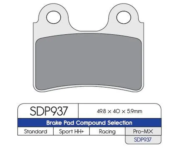 Sdp Pro Mx High-performance Brake Pads-0