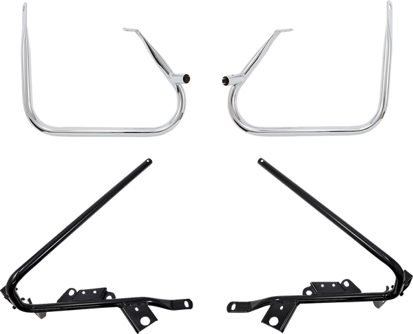 Saddlebag Supports Silver, 3, nordicamoto.ro