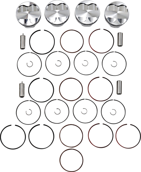 Set de pistoane, 3, nordicamoto.ro