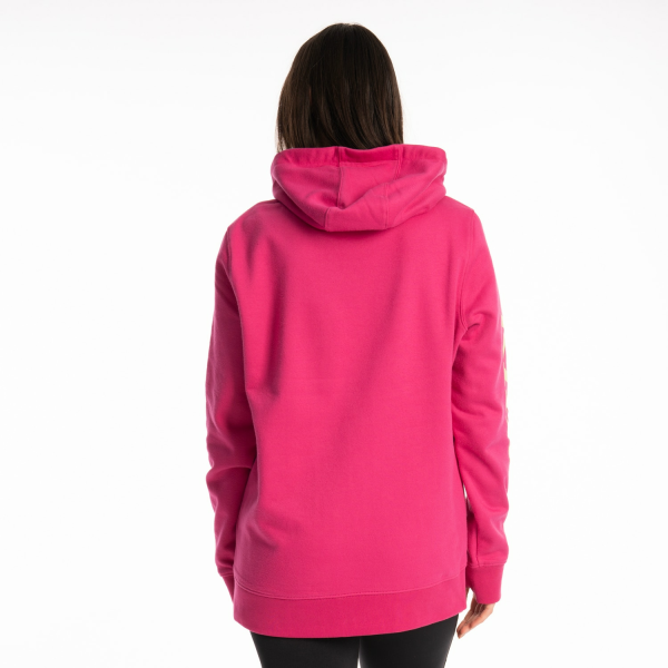 Hanorac Dana Klim Mariposa Long Pullover Cyaneus - White-27