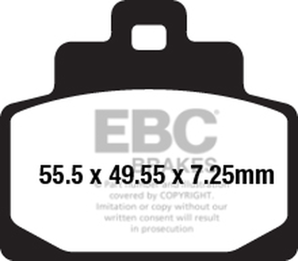 Sfa Series Organic Scooter Brake Pads, 1, nordicamoto.ro