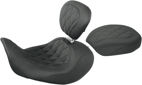 Wide Tripper Forward Solo And Rear Seat Black, 2, nordicamoto.ro