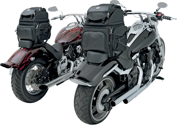Br1800 Backseat Or Sissy Bar Bags Gray, Black, 3, nordicamoto.ro