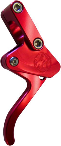 Billet Throttle Lever Red, 1, nordicamoto.ro