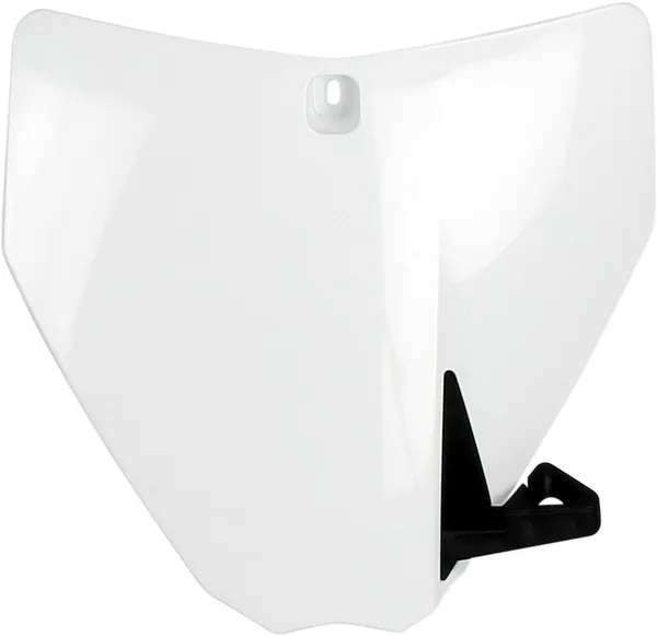 Replacement Front Number Plate White