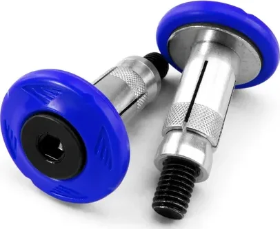 Grip Armor With Bar End Blue, 2, nordicamoto.ro
