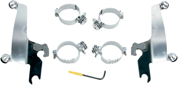 No-tool Trigger-lock Mount Kit For Sportshield Silver, 1, nordicamoto.ro