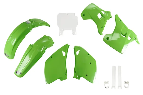 Full Body Replacement Plastic Kit Green, White