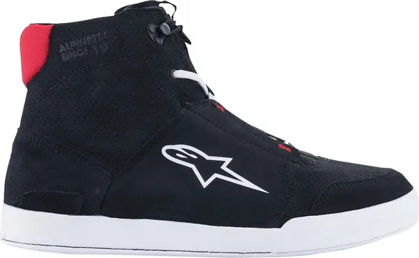 Ghete Alpinestars Chrome Black/White/Red-1
