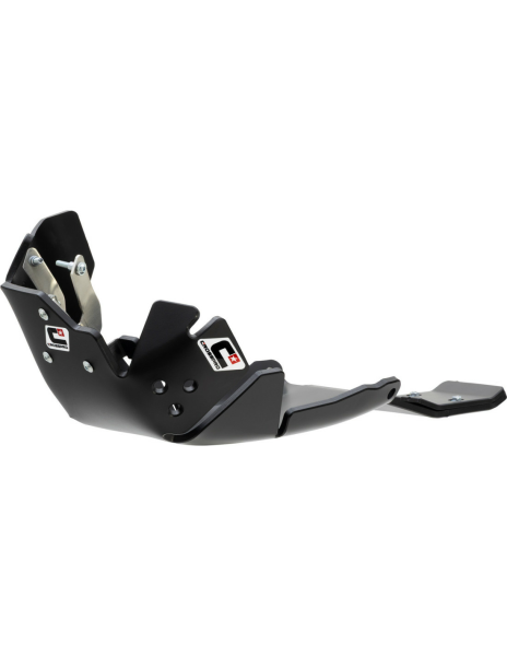 Scut motor cu extra protectie linkage 4T Gas Gas/ Husqvarna 250/350 '24-'25 negru (8mm) CrossPro-2