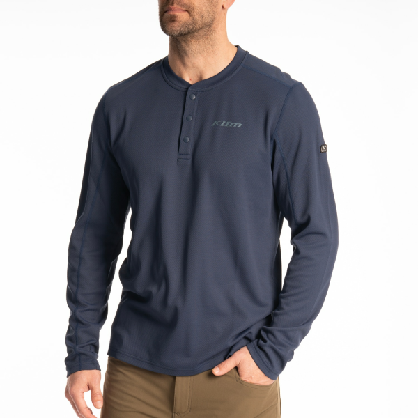 Bluza Klim Sidewinder Wool Long Sleeve Black-8