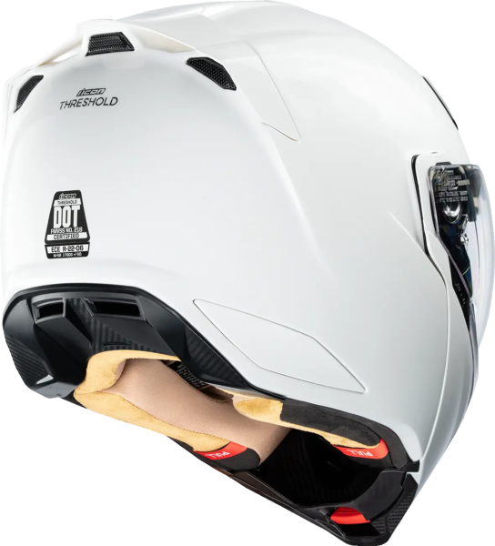Threshold Solid Modular Helmet White -1