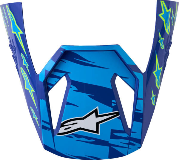 Cozoroc Casca Copii Alpinestars SM3 Falcon Albastru/Negru/Roz/Galben, 1, nordicamoto.ro