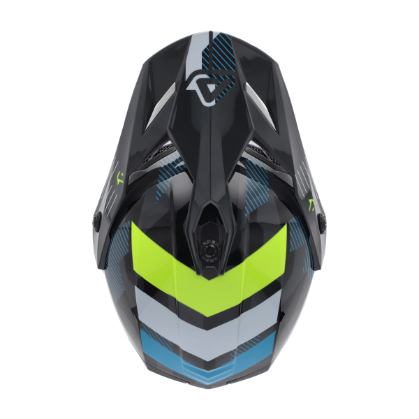 Casca Copii Integrala Acerbis Rider Negru/Galben Fluo T58-4