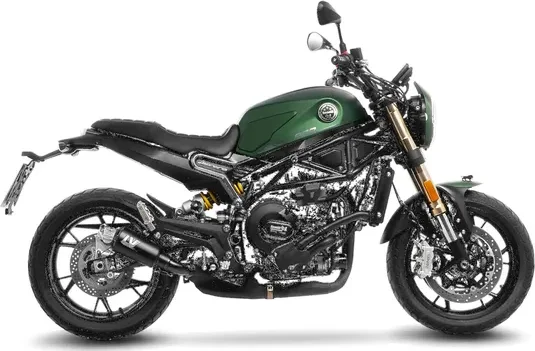 Tobă de eșapament LeoVince LV-10 Full Black Slip-On pentru Benelli Leoncino 800 (2022-2024), 6, nordicamoto.ro