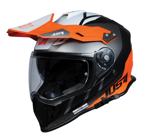 Casca JUST1 J34 Pro Outerspace Orange/Titanium Matt-3