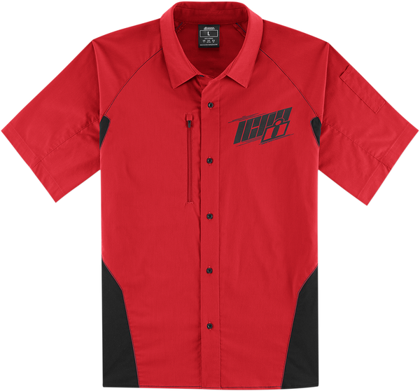 Shopshirt Overlord Blk Md Black M, 2, nordicamoto.ro