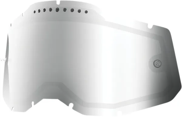 Lentila dubla ochelari 100% Accuri 2/Racecraft 2/Strata 2 Mirror Silver-0
